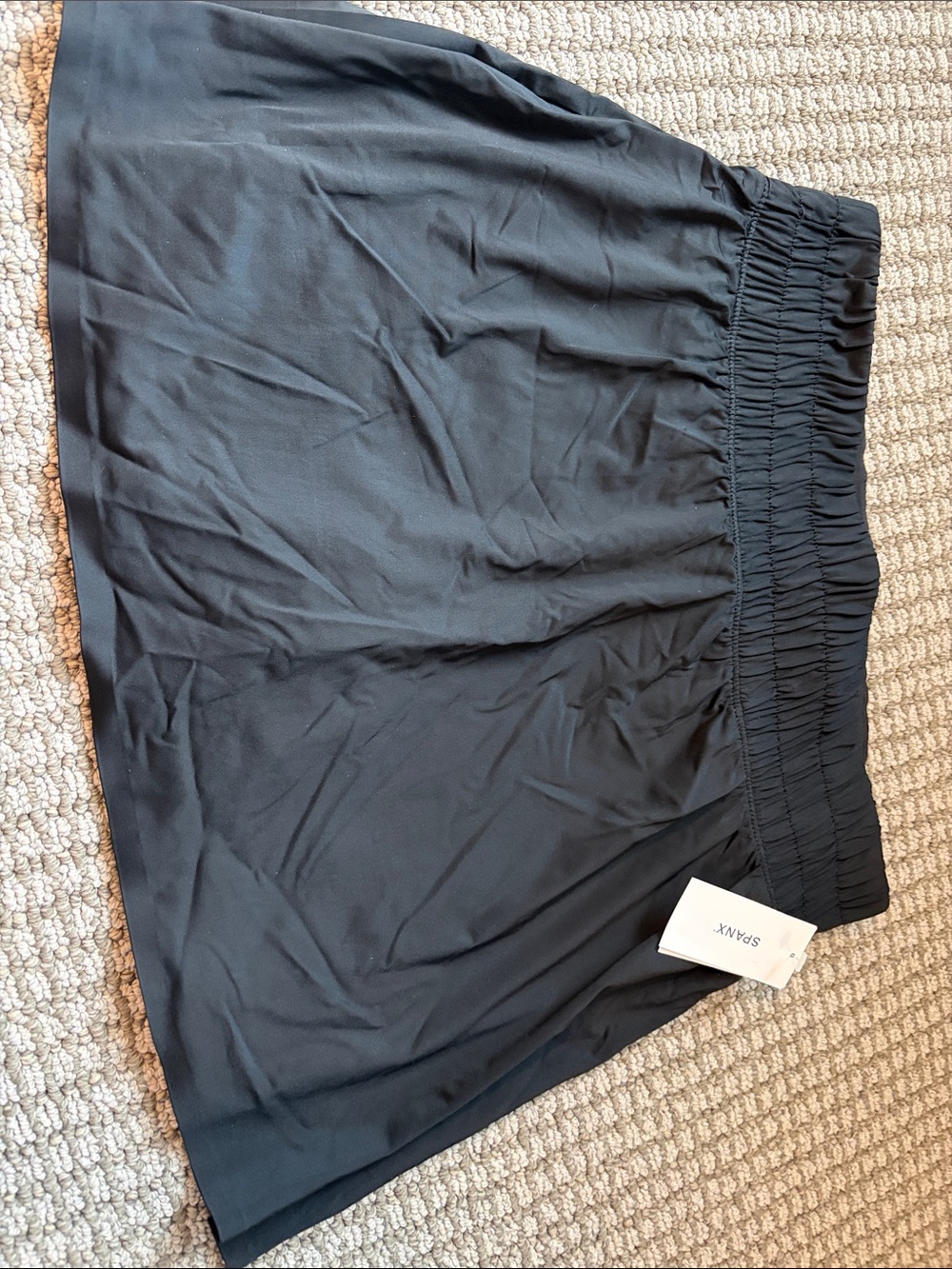 Spanx booty boost skirt- very black size M
